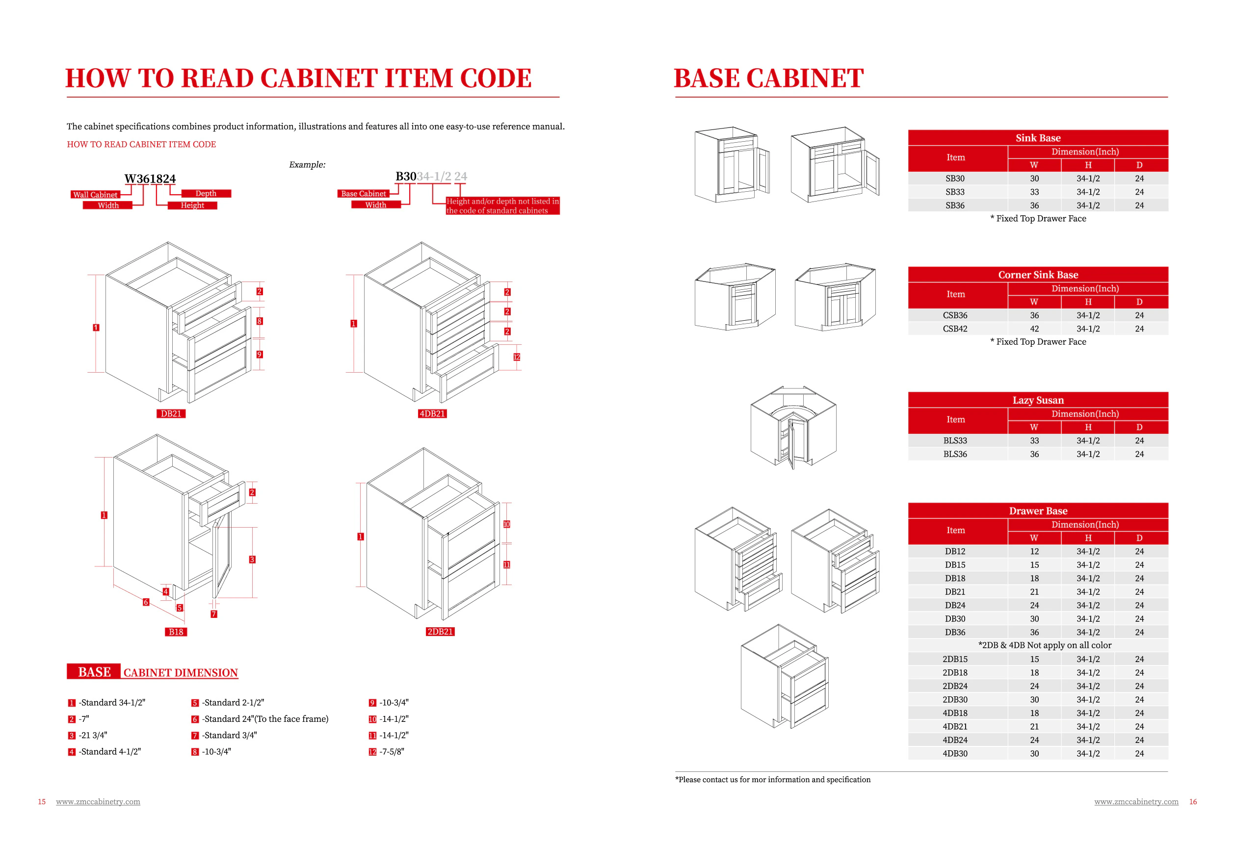 Framed cabinet catalog, page 10 of 14