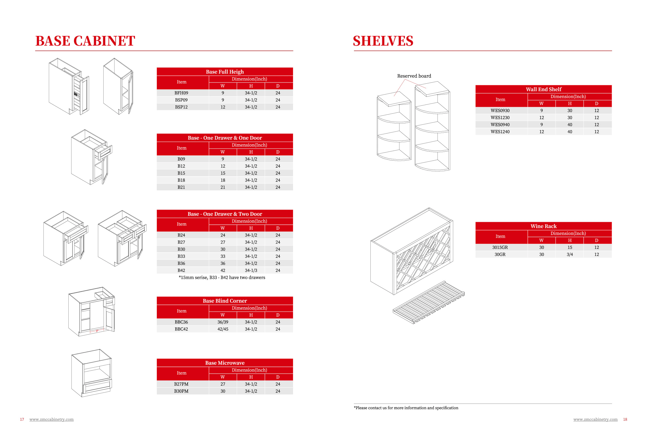 Framed cabinet catalog, page 11 of 14