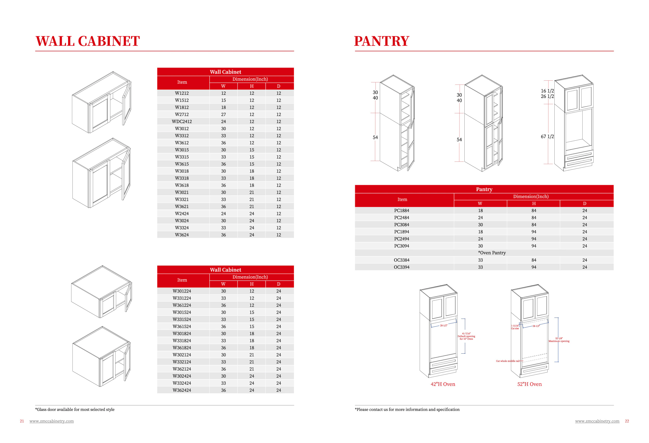 Framed cabinet catalog, page 13 of 14